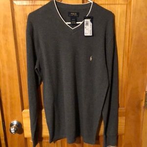 Long sleeve gray shirt